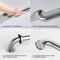 Kibi Circular 36-Inch Stainless Steel Grab Bar - Brushed Nickel KGB1036BN - alternate 7
